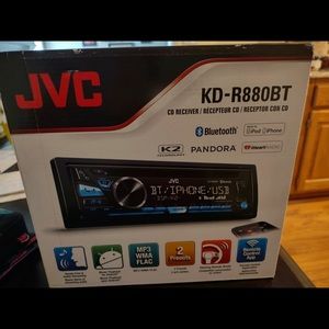 Brand new JVC receiver for car.
